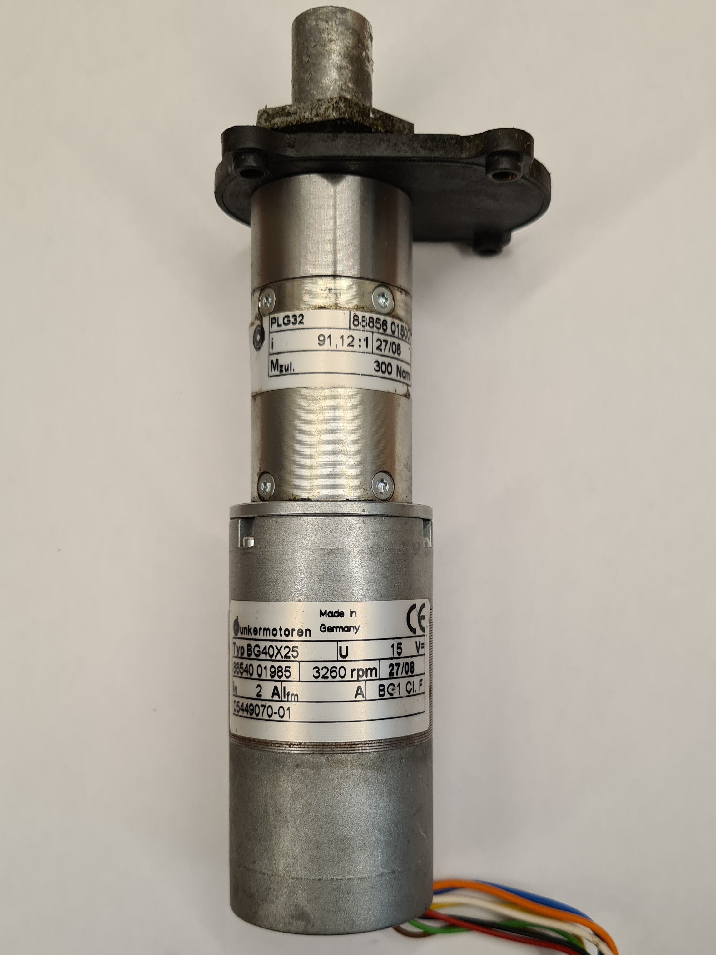 Pyörämoottori vanha Automower 330X