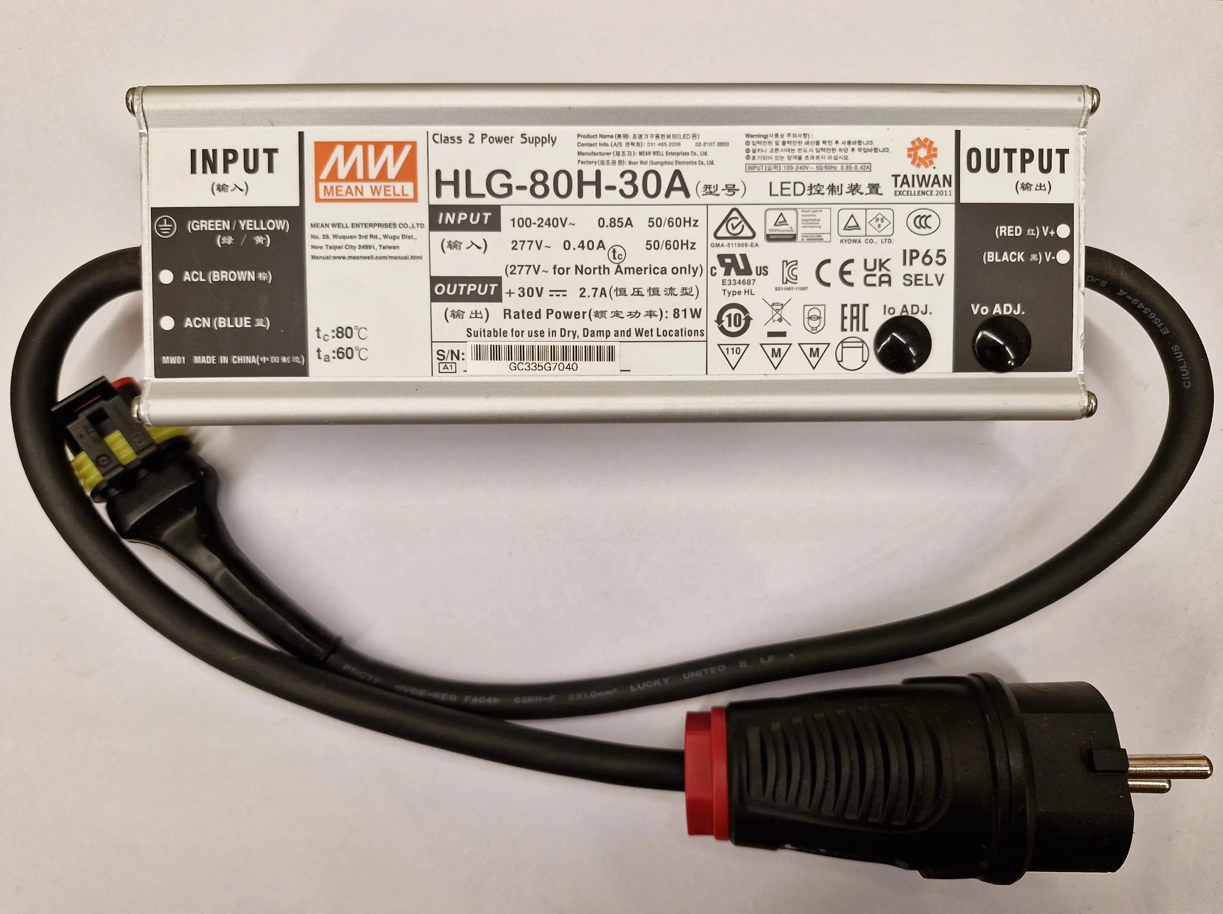 Virtalähde Husqvarna Automower 320 420 28V 2200mA