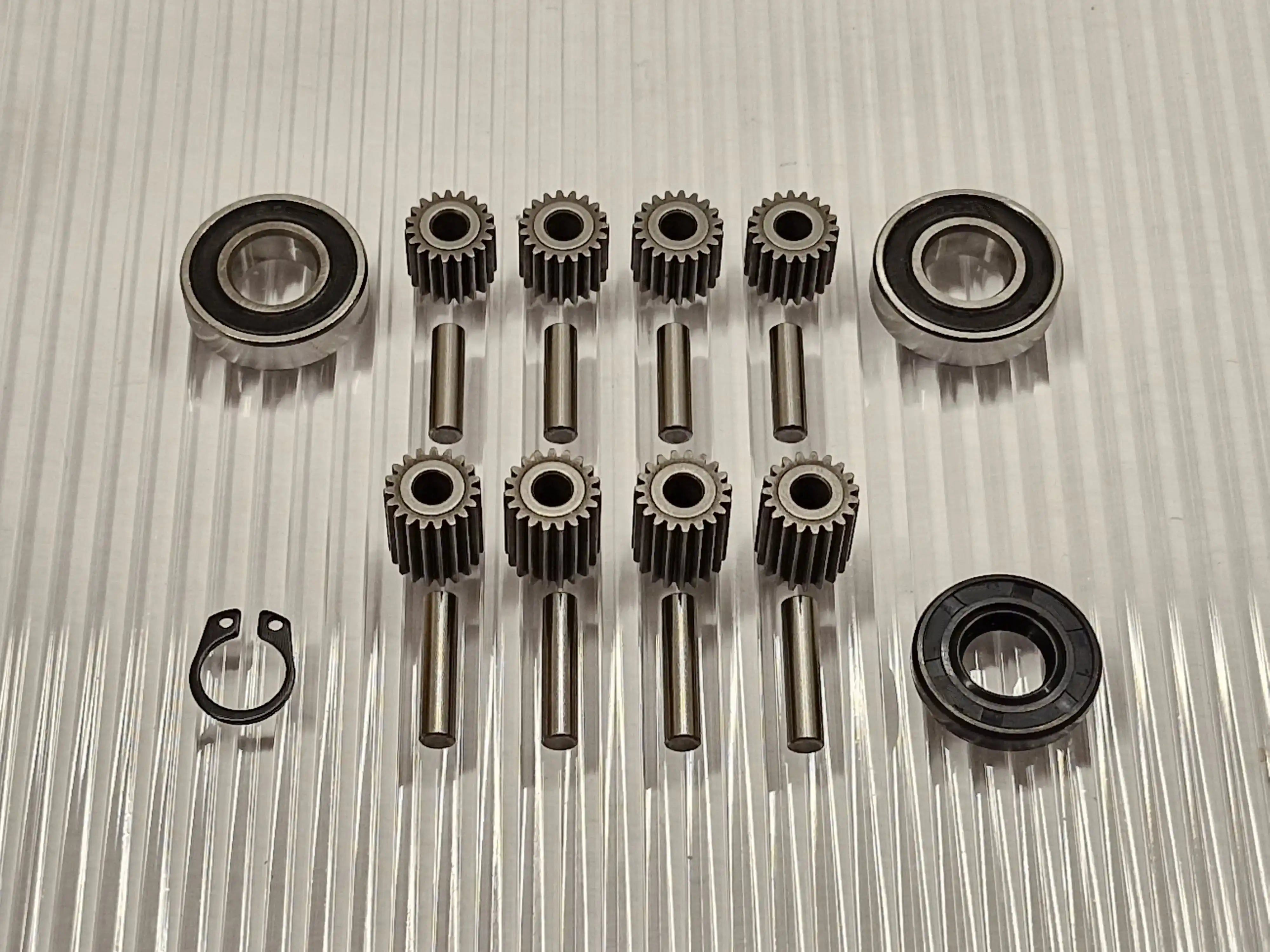 Honda Miimo 3000 4000 pyöränmoottorin korjaussarja uusilla teräsrattailla, laakereilla ja tiivisteillä